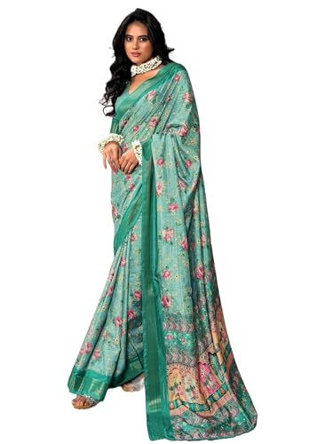 Sari en coton authentique 11818 : l'héritage textile indien revisité avec élégance