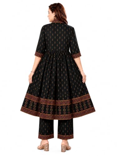 Image of Momenta Women's Pure Cotton Maternity Kurta Set | Feeding Kurti with Concealed Zippers | Maternity Dress for Pre & Post Pregnancy