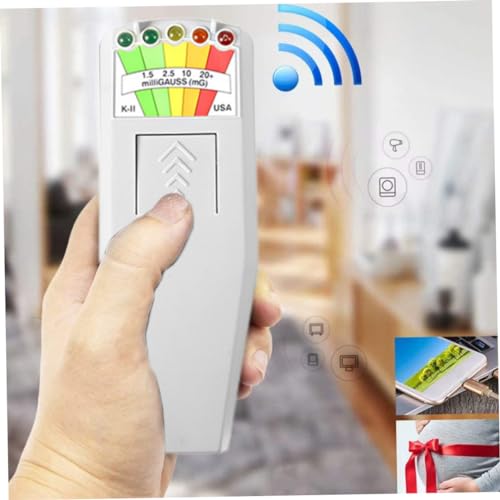 Medidor de campos EMF con 5 LED y detector de radiación miniatura 3