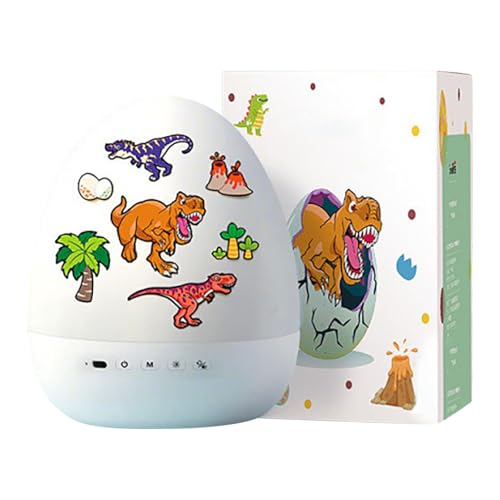 Projecteur de veilleuse œuf de dinosaure pour endormir les enfants dans leur chambre