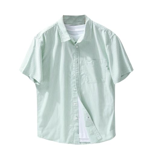 Chemise d'été à rayures décontractée pour vos soirées en terrasse
