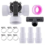 Photo Gallery comfyharbor valvola di controllo deviatore per piscina, 3,8 cm, sistema di flusso d acqua a 3 porte, con kit di installazione, per piscina, spa, attrezzature da giardino Photo Gallery comfyharbor valvola di controllo deviatore per piscina, 3,8 cm, sistema di flusso d acqua a 3 porte, con kit di installazione, per piscina, spa, attrezzature da giardino