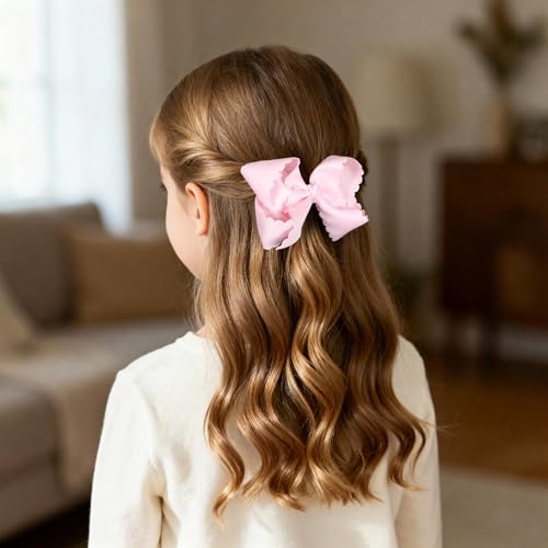 Lazos de Pelo con Pinzas de 4 Pulgadas, 2 Unidades miniatura 5
