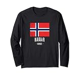 Ville de HAMAR - Norvège | NO - drapeau norvégien - Manche Longue