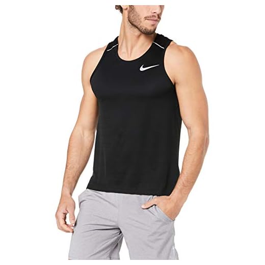 Nike AJ7562-010 Débardeur Homme, Noir (Black/Reflective Silver 010), FR: 2XL (Taille Fabricant : 2XL)