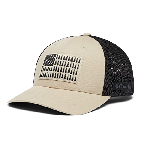 Image of Columbia Unisex Adult PFG Logo Mesh Ball Cap