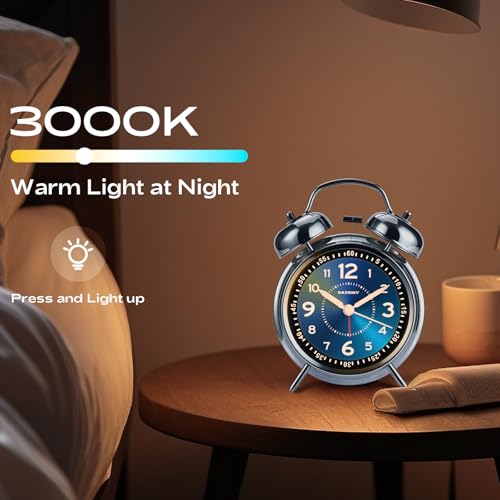 Daxsmy DAXSMY001 Loud Alarm Clock For Heavy Deep Sleepers thumb #5