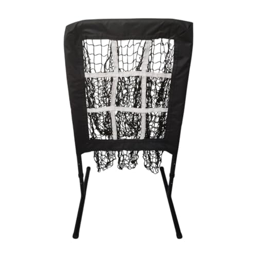 kowaku Pitching Net Pitcher Training Equipment 9 Holes Throwing Game Pitching Target Softball Net for Hitting Batting Indoor Adults