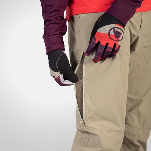 Endura Singletrack - Pantaloni Da Ciclismo Da Uomo Clickfast Liner Compatibili, Colore: Fungo, Taglia S - 4