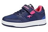 KangaROOS K-CP Ollie Ev Basket, DK Navy Daisy Pink, 34 EU