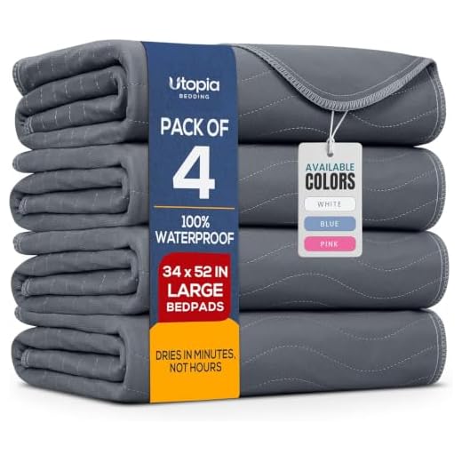 Reusable Waterproof Bed Pads, 34" x 52"