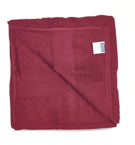 Image of Bombay Dyeing Ultra Large Bath Towel - 650 GSM Extra Soft 100% Cotton, MAHROON (75x150 cm)