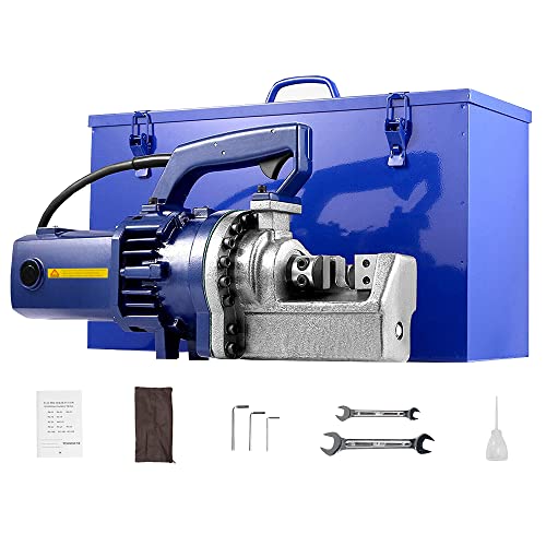 Electric Rebar Cutter, 1700W Electric Hydraulic Rebar Cutter Cut 1inch 25mm Rebar within 5 sec (RC-25)