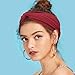 DRESHOW Headbands for Women Elastic Turban Boho Colorful Headband Twisted Knot Hair Accessories 4 Pack