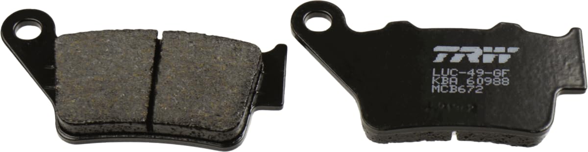 Trw Brake Pads MCB672 Fits Brembo KTM Husqvarna Husaberg 93-03 Rear