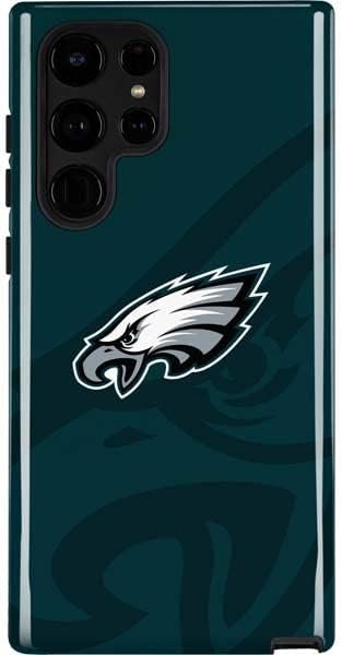 Skinit Pro Phone Case Compatible with Galaxy S22 Ultra - Officially Licensed NFL Philadelphia Eagles Vintage Design