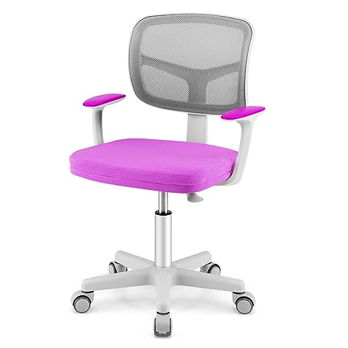 GOPLUS Schreibtischstuhl Kinder, Höhenverstellbarer Kinderdrehstuhl,...
