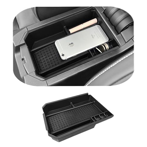 Vesul Center Console Organizer Tray Compatible with Toyota RAV4 2013 2014 2015 2016 Storage Box ABS Tray Insert Organizer Glove Pallet