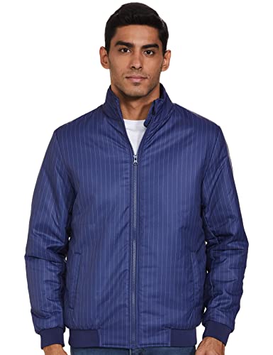 Amazon Brand - Symbol Men's Quilted Jacket (AW22-SY-LW-JK-06_DNM Blue_S Amazon Brand - Symbol Men's Quilted Jacket (AW22-SY-LW-JK-06_DNM Blue_S