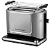Russell Hobbs Toster z technologią wykrywania poziomu opiekania; Automatycznie dostosowuje czas opiekania do rodzaju chleba, Attentiv 26210-56