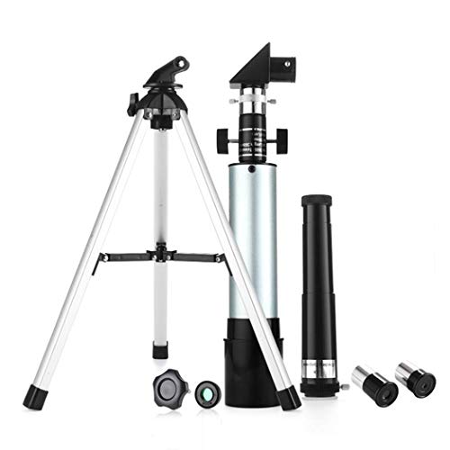 Telescopio infantil para principiantes con trípode ajustable y lente de 50 mm miniatura 5