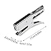 Heavy-Duty Metal Handheld Stapler for School and Home Use - Efficient Pliers Stapler for All Your Binding Needs (White, 17x2.2x4cm)
