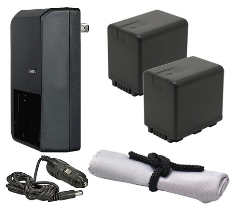 Baterías Panasonic HDC-TM90(K) dobles para grabar viajes sin pausas