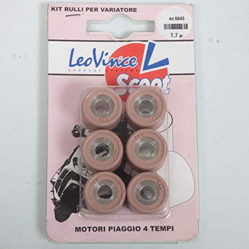 Leovince Variator Roller Roller for Piaggio 150 Skipper 4T St - Grimeca 2000 to 2004 19 x 17 7.7 g