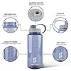 SHOKE-1-Liter-Water-Bottle-32oz-BPA-Free-Non-Toxic-Tritan-Wide-Mouth-Leakproof-Large-Sports-Water-Bottles-with-Handle-Gym-Space-Cup-For-Fitness-Yoga-Workouts-Hiking SHOKE 1 Liter Water Bottle, 32oz BPA Free Non-Toxic Tritan Wide Mouth Leakproof Large Sports Water Bottles with Handle, Gym Space Cup For Fitness Yoga Workouts Hiking with Sponge Bottle Brush