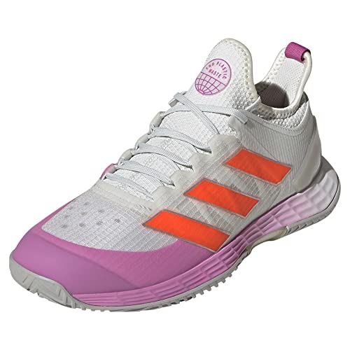 Image of adidas Adizero Ubersonic 4 Crystal White/Impact Orange/Semi Pulse Lilac 6.5 B (M)