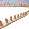 72 Chunky Knitting Blanket Loom - Custom Knitting Loom - Foldable and Portable