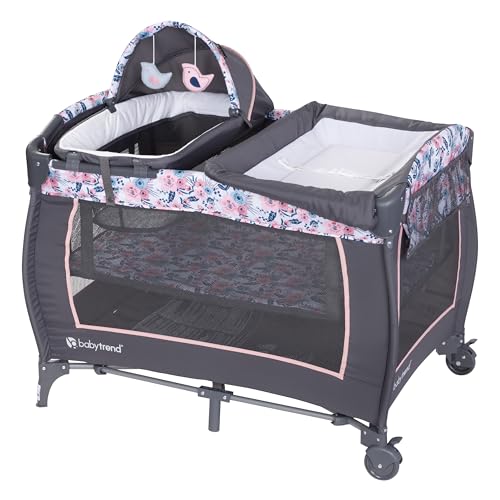Baby Trend Lil Snooze Deluxe II Nursery Center Bluebell