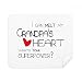 Melt Heart Best Grandfather Love Cleaning Cloth Screen Cleaner 2pcs Suede Fabric