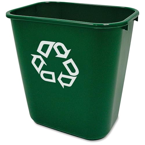 Canecas de reciclaje Rubbermaid 6 unidades 7 gal rectangular miniatura 2