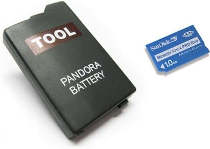 Pandora Battery Kit INC 512MB CARD PRE-CONFIGURED TO CFW 5.00 M33-6, for the Sony PSP. WITH USER GUIDE FOR DUMMIES *Play games, watch movies and TV, listen to Internet Radio, all on your PSP!*service tol1401