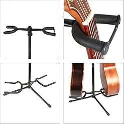 GANFANREN Supports Doubles En Alliage D’aluminium Support De Guitare Au Sol Affichage De Trépied Stable 2 Pièces… - Les Beatles, Paul McCartney, John Lennon, RIngo Starr, George Harrison GANFANREN Supports Doubles En Alliage D'aluminium Support De Guitare Au Sol Affichage De Trépied Stable 2 Pièces… – Image 4