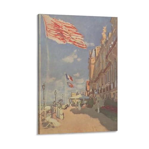 Claude Monet N[hEl̉ (13) vg LoX G ǃA[g _ z[ Ԃ牺 |X^[ 摜 ǂ̊G ŉ Mtg12x18inch(30x45cm)