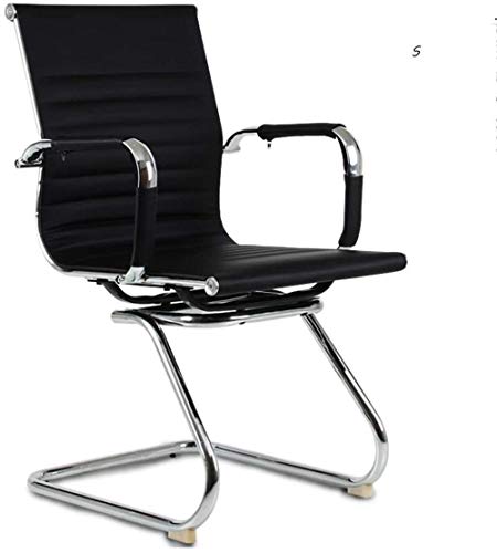 Silla de oficina ergonómica con respaldo de malla y diseño giratorio, cómodo sillón de escritorio para uso doméstico y de reuniones