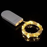 mini cadenas leroy merlin 【Múltiples modos】Nuestras luces de batería tienen 3 modos de flash diferentes para elegir, luz constante, flash lento, flash rápido, para que puedas ajustarlo a tu estado de ánimo o al ritmo de la actividad. Funciona con 2 pilas de botón CR-2032 (incluidas).