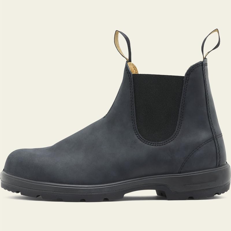 Chelsea Boots Men Work Western Cowboy Boots Casual Shoes High top Ankle Boots Snow Boots Men Safety Work Boots3