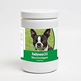 Healthy Breeds Boston Terrier Salmon Oil Soft Chews 120 Count
