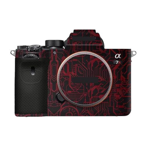 Film de protection Sony A7RIV vinyle rouge pour vos reportages et photos de rue