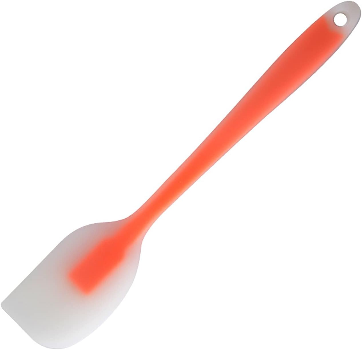 Butter Spreader Easy To Clean Food Grade Hanging Hole Cake Spatula for Holiday Orange
