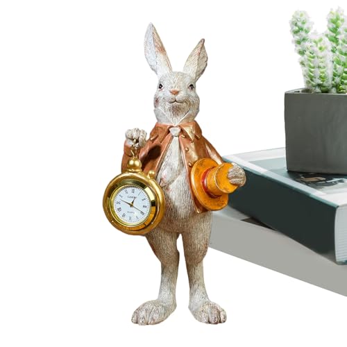 Figurines de Pâques décoration lapin de Pâques et figurines d'animaux de table