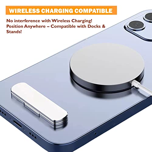 Adjustable Phone Stand - Phone Kickstand For Desk, Portable Kickstand For Phone, Aluminum Phone Kickstand Attachment With 3M Adhesive, Folding Phone Stand For Video Calling, Cell Phone Kickstand #TOP6