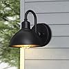 Ytzlvw Outdoor Gooseneck Barn Light Fixture, Small and Exquisite, Classic Farmhouse Porch Light with E26 Bulbs, for Patio Garage Front Door. 6.4" Caliber