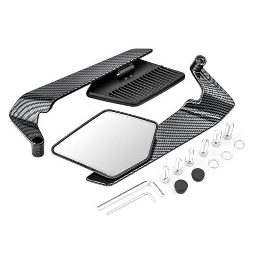 Espejos Retrovisores CNC para Kawasaki Z900 y Z650 en Aluminio Premium