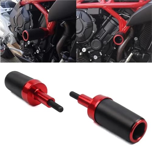Protection contre les chutes CNC aluminium anodisé pour cadre Brutale