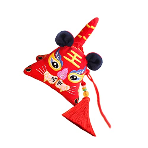 Ciieeo Bolsita De Forma De Tigre Saquito Aromático Buena Fortuna Saquito Bordado para Decoración De Hogar