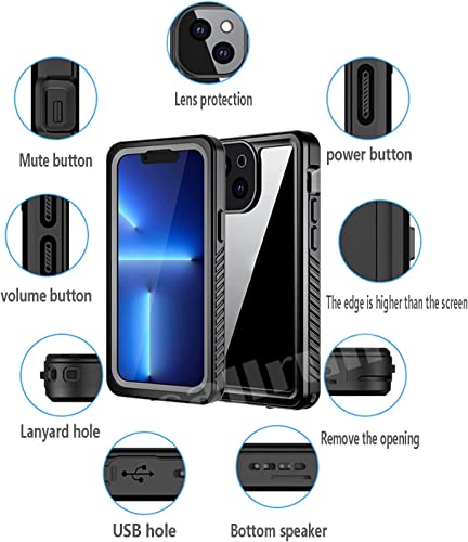 Coque iPhone 13 Pro Max étanche antichoc protection intégrale 360 - 6